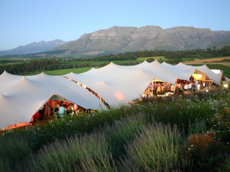 18m x 61m Stretch Bedouin tent