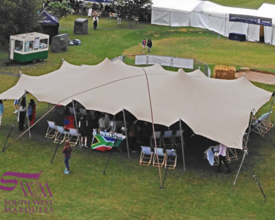 Stretch Tent at Polo Match