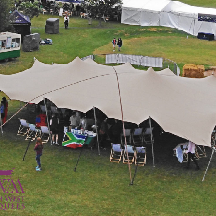 Stretch Tent at Polo Match