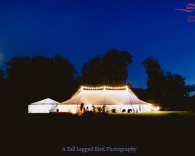 Traditional Marquee at Night