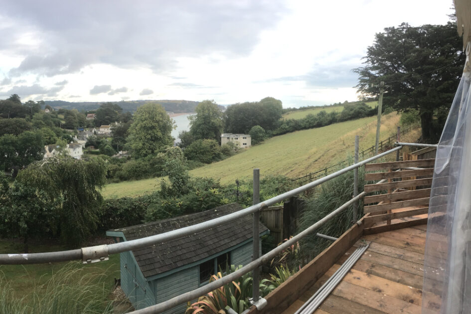 Scaffolding View - Seaton Beach