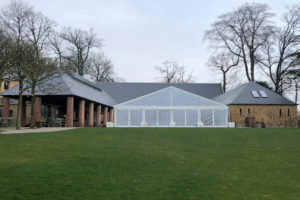 Marquee hire in Bruton - The Newt in Somerset