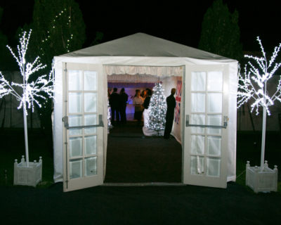 styling your marquee entrance