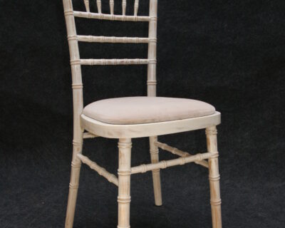 Chivari chair_Ivory Seat Pad