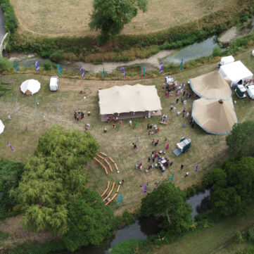 Festival Themed Wedding- Frome