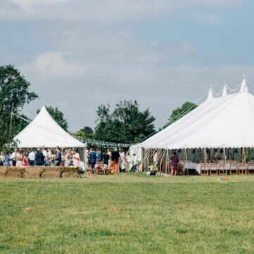 Traditional style marquee exterior