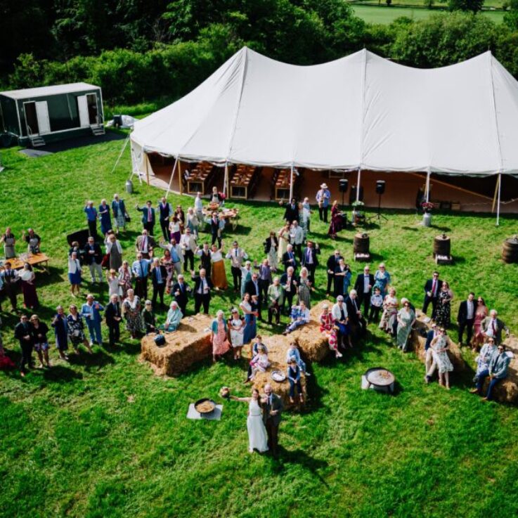 Marquee wedding