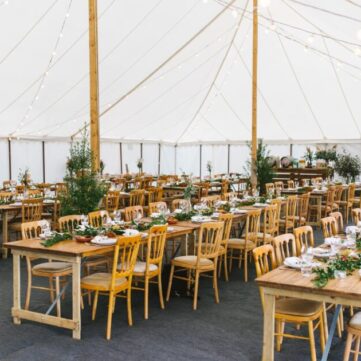 Rustic Wedding Marquee