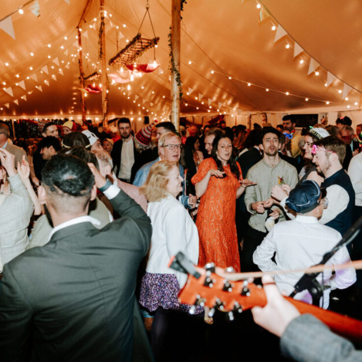 Marquee wedding Interior