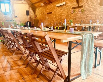Rustic Trestle table