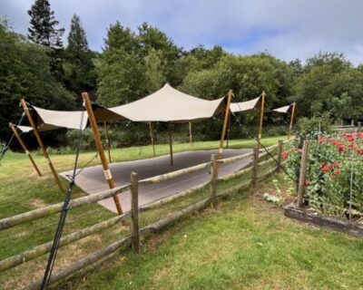 10.5m x7m all sides up with Coir Carpet 3