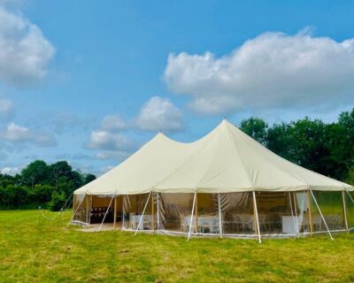 12mx18m Sailcloth with panoramic windows 4