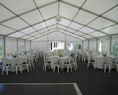 9m Frame Marquee No Lining Wedding